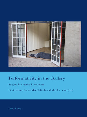 cover image of Performativity in the Gallery